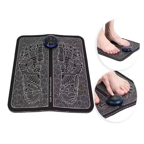 PiesRelax — Tapete Masajeador de Pies EMS + Mini Parche