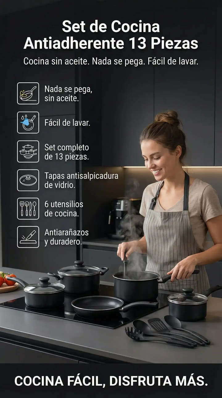 Set completo para tu cocina