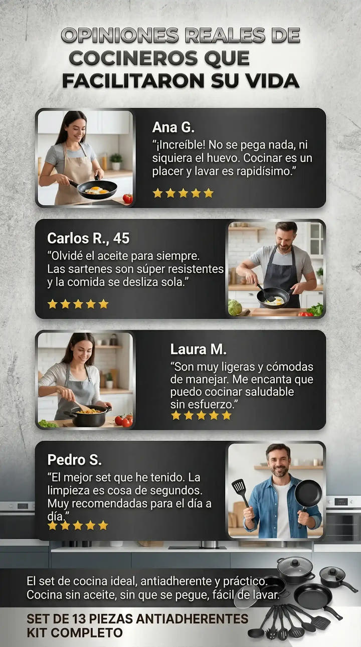 Cocina como chef