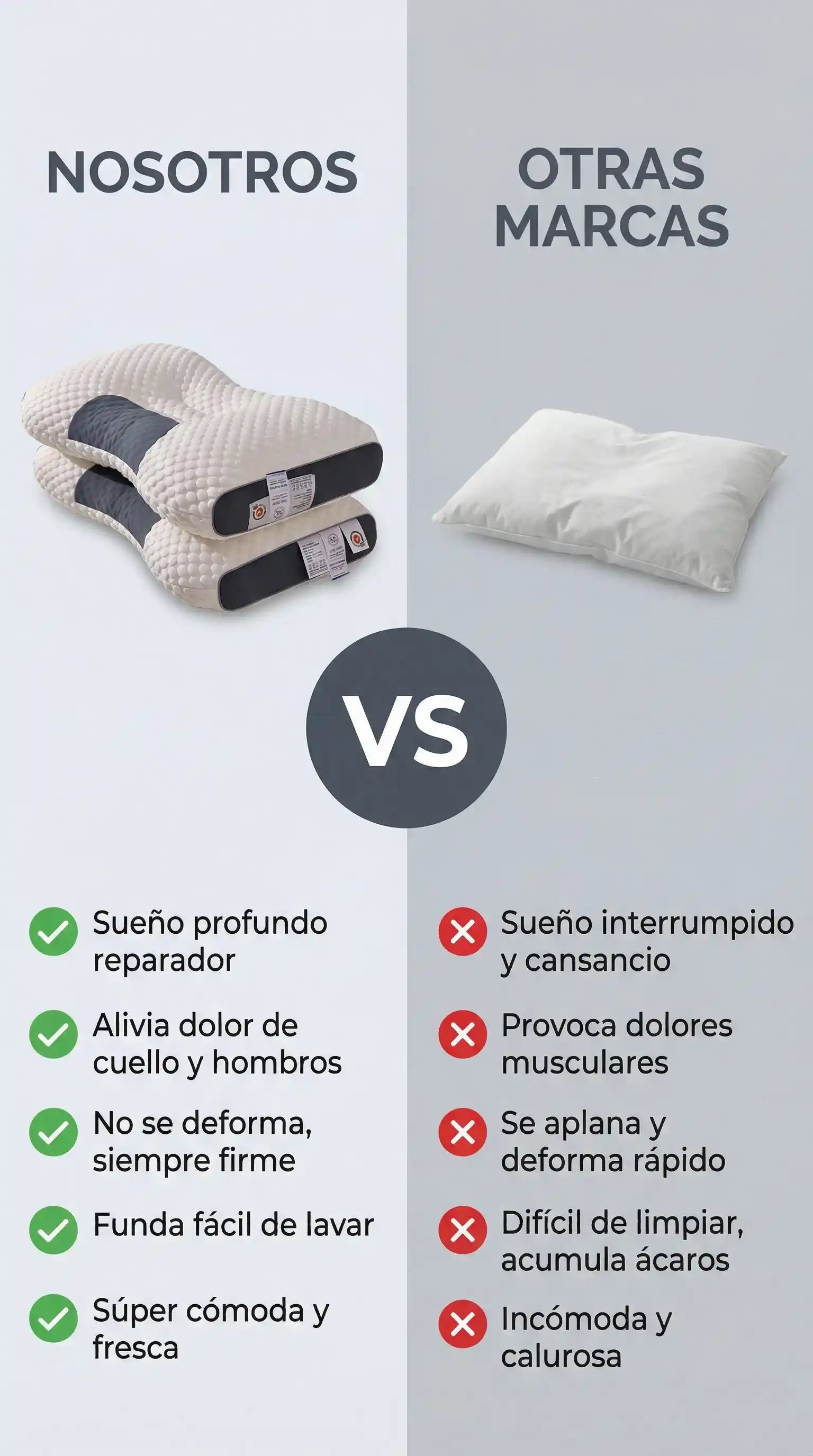 Por que elegir nuestra almohada