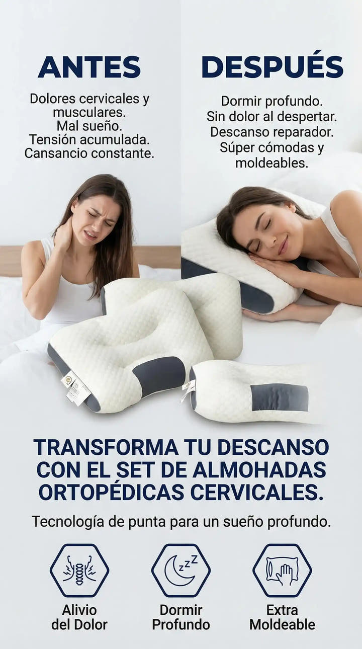 Antes y despues del dolor de cuello
