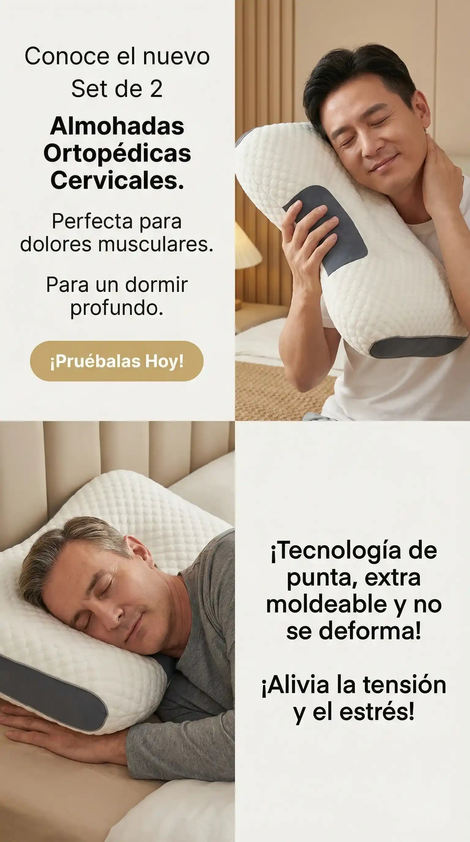 Duerme comodo toda la noche